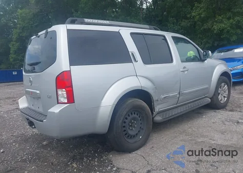 2007 Nissan Pathfinder Le из США, поврежденный, VIN 5N1AR18W47C640368